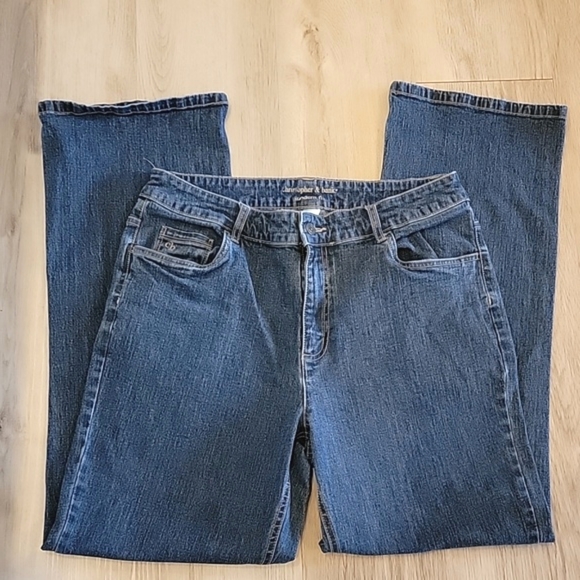 🍃 Christopher & Banks Modern fit Jeans Sz 14 - Picture 2 of 5